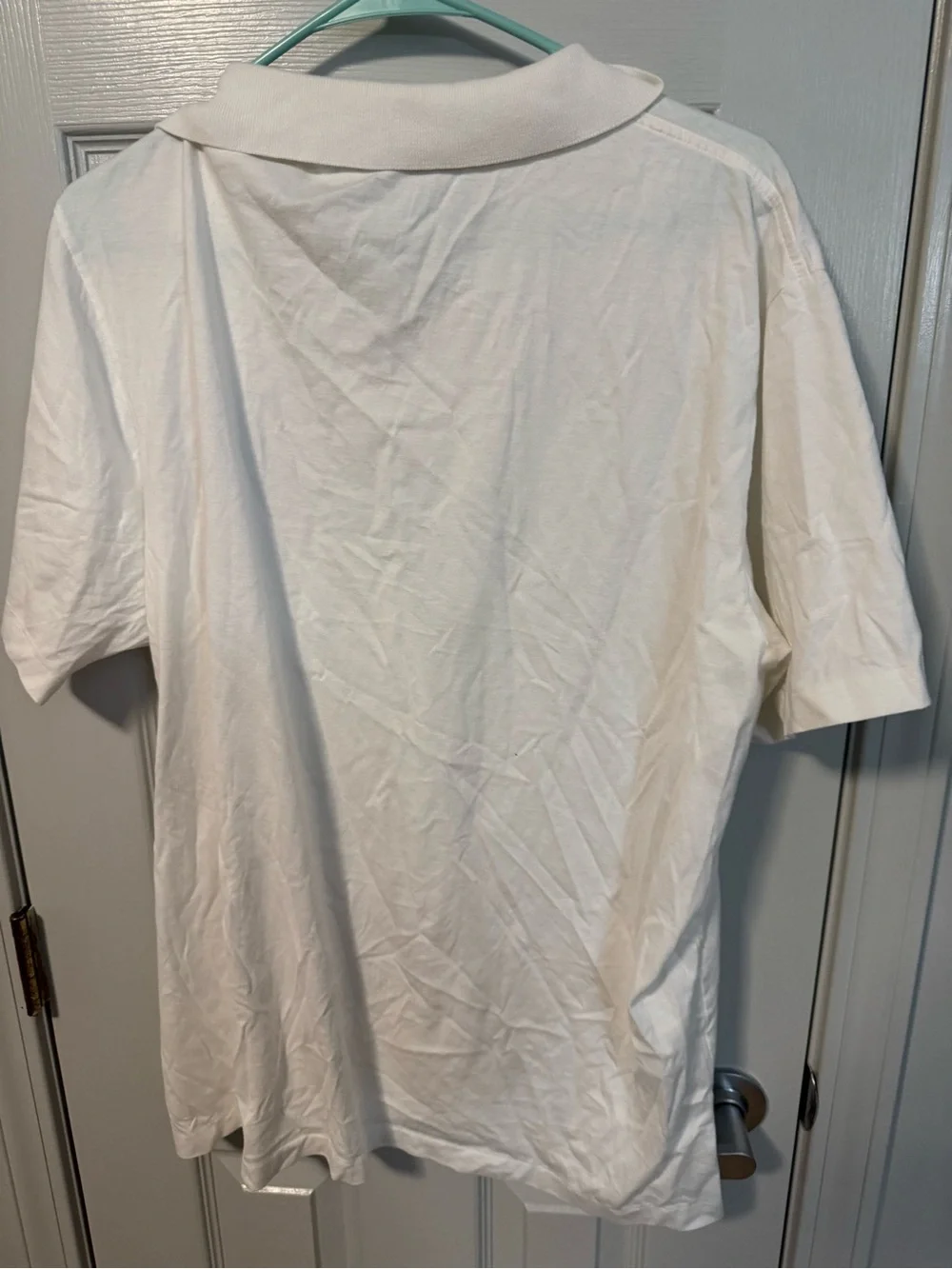 Ralph Lauren White Short-Sleeve Polo Shirt with Embroidered Logo